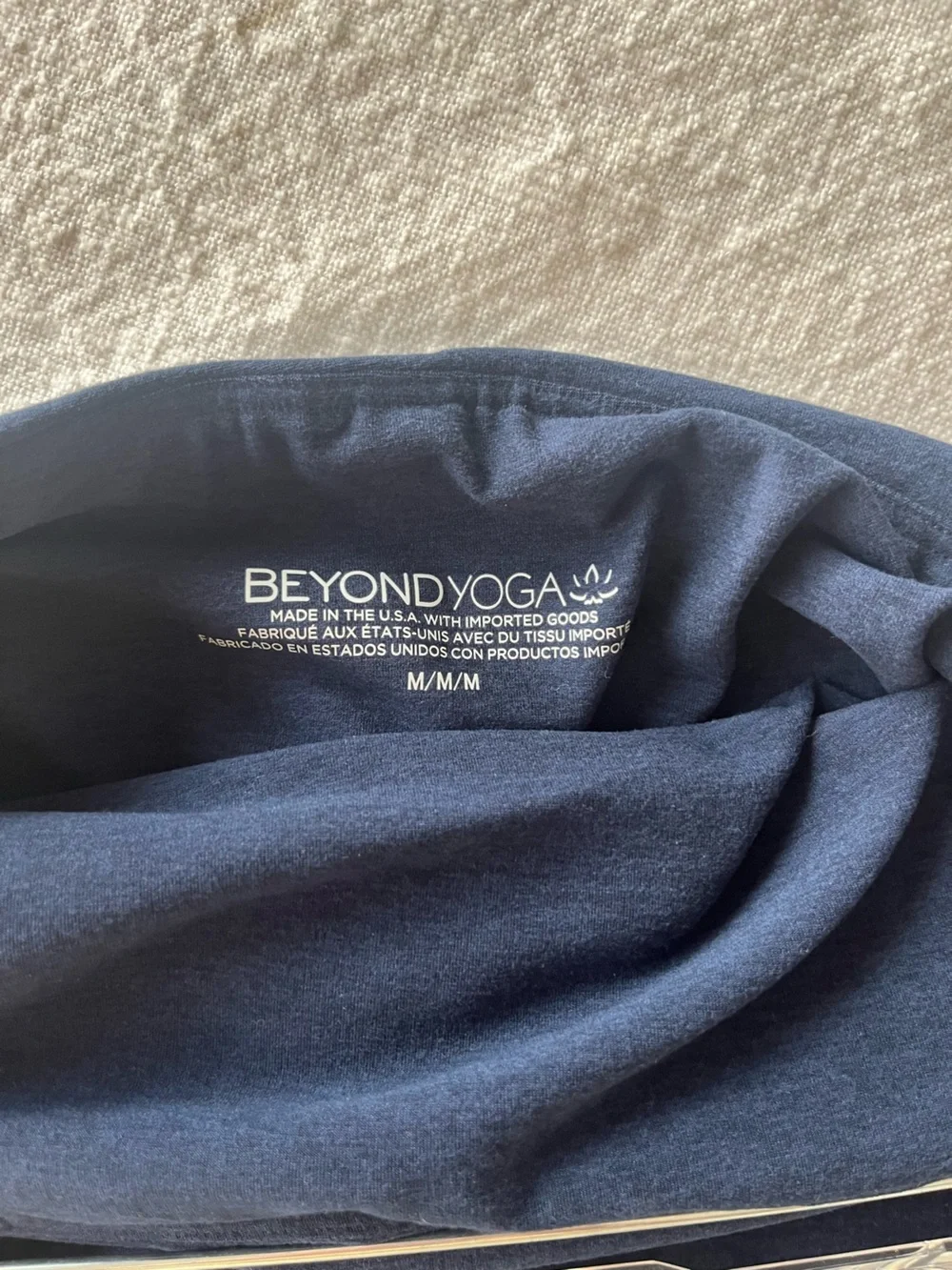 Beyond Yoga Women’s Navy Strapless Tube Top Dress